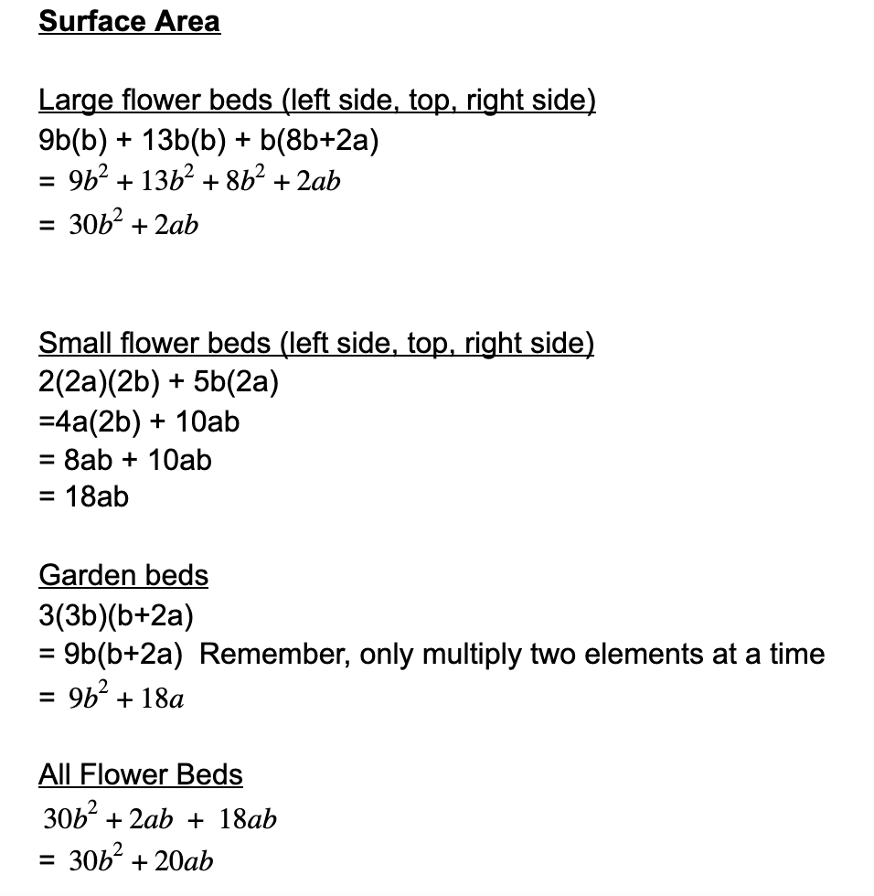 Surface Area Calculations